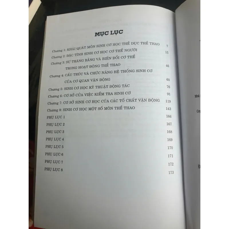 Giáo trình Sinh Cơ học Thể dục Thể thao - Trường Đại học Thể dục Thể thao 696661