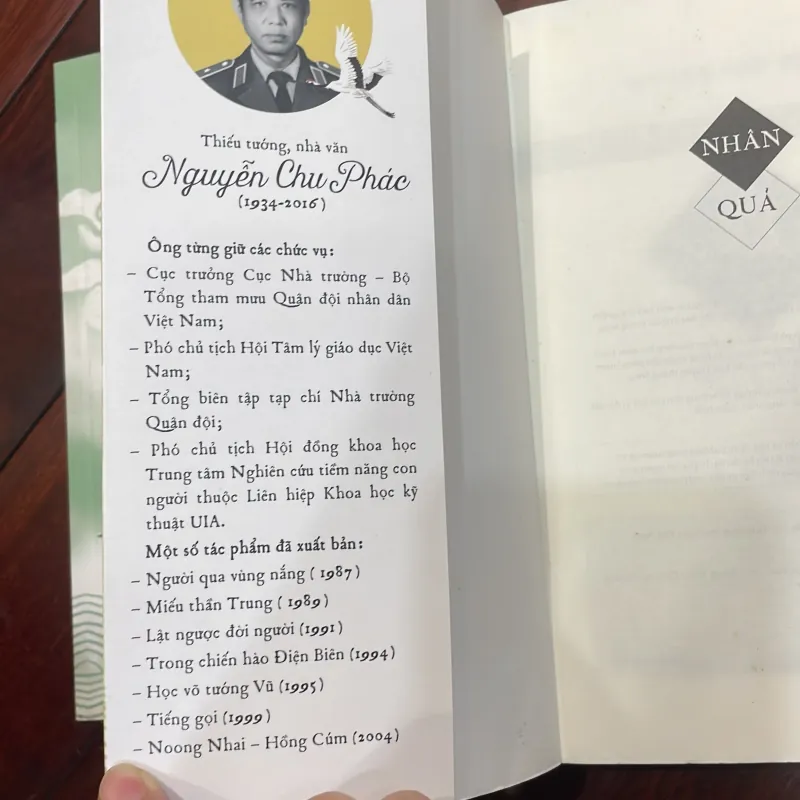 NHÂN QUẢ & Nhân quả không miễn trừ ai : Nguyễn Chu Phác - tâm linh  1040069