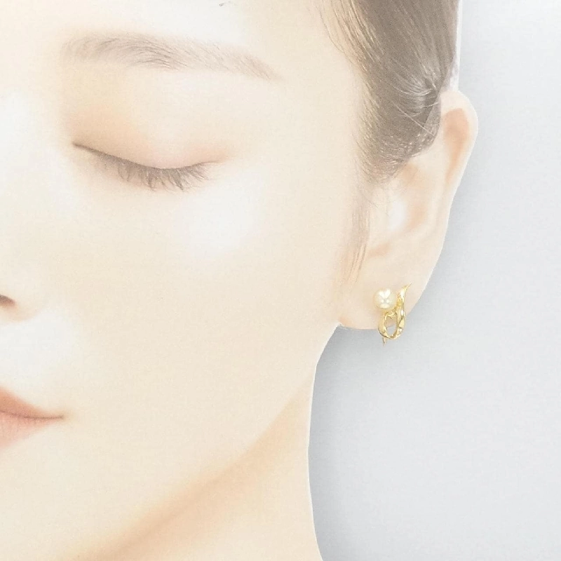 Bông tai ngọc trai Akoya Mikimoto 6.3mm - Hàng hiệu Chính hãng 844779