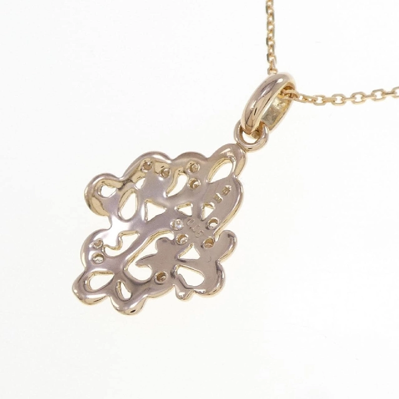 K18YG Dây chuyền kim cương 0.05CT - Hàng hiệu Chính hãng 860989