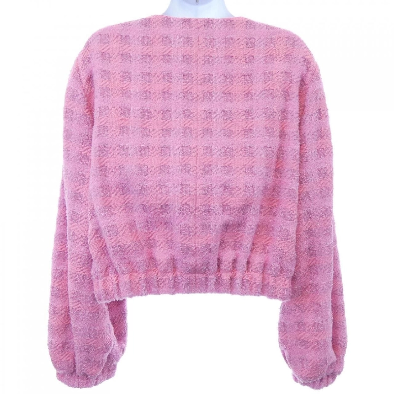 CHANEL LOOK7 P76714V68549 Áo khoác không cổ - Hàng hiệu Chính hãng 821934