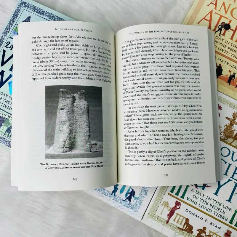 Sách - 24 Hours in…5 cuốn đẹp– du hành xuyên thời gian qua các nền văn minh cổ đại 1022613