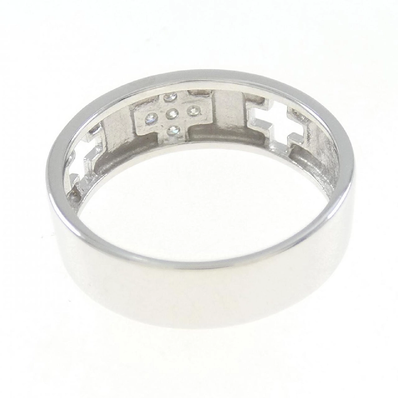 Nhẫn kim cương K18WG 0.06CT 672982