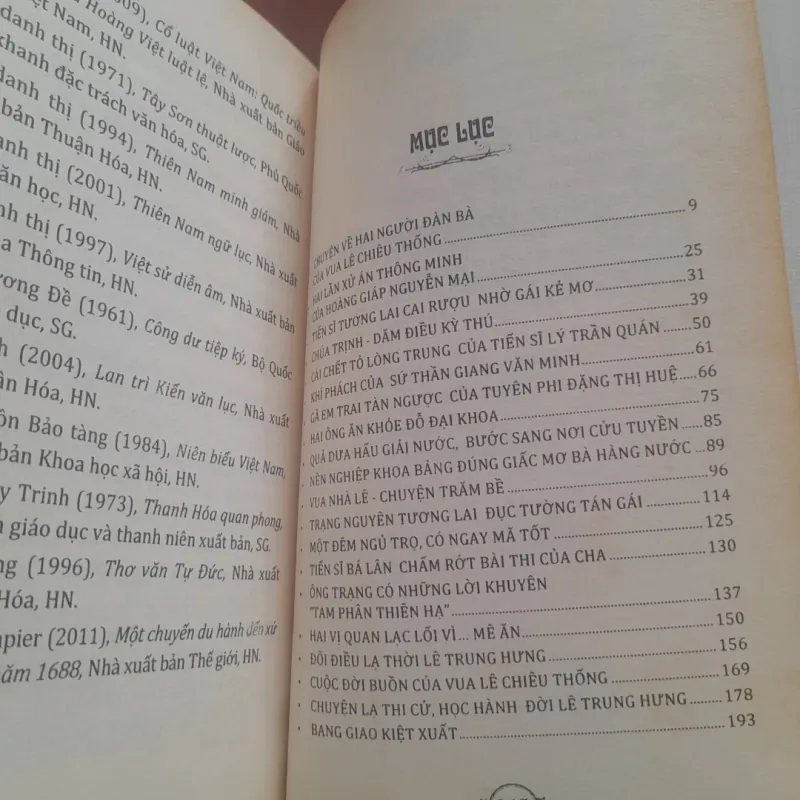 Những điều lạ THỜI LÊ TRUNG HƯNG 778810