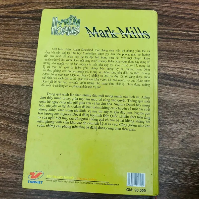 Vườn Hoang - Mark Mills - bìa cứng#HATRA 1037528