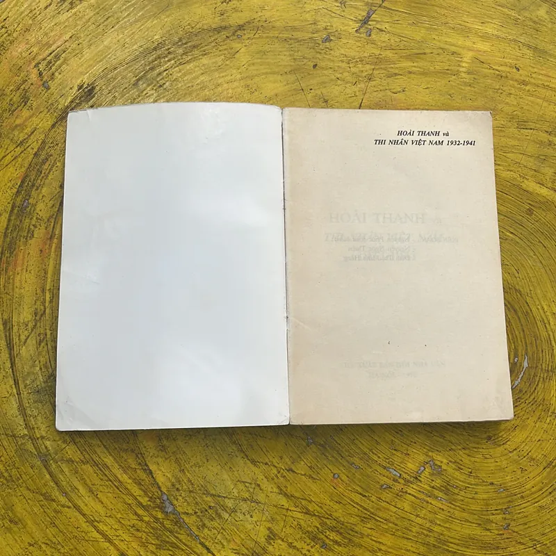HOÀI THANH VÀ THI NHÂN VIỆT NAM 1932- 1941 571089