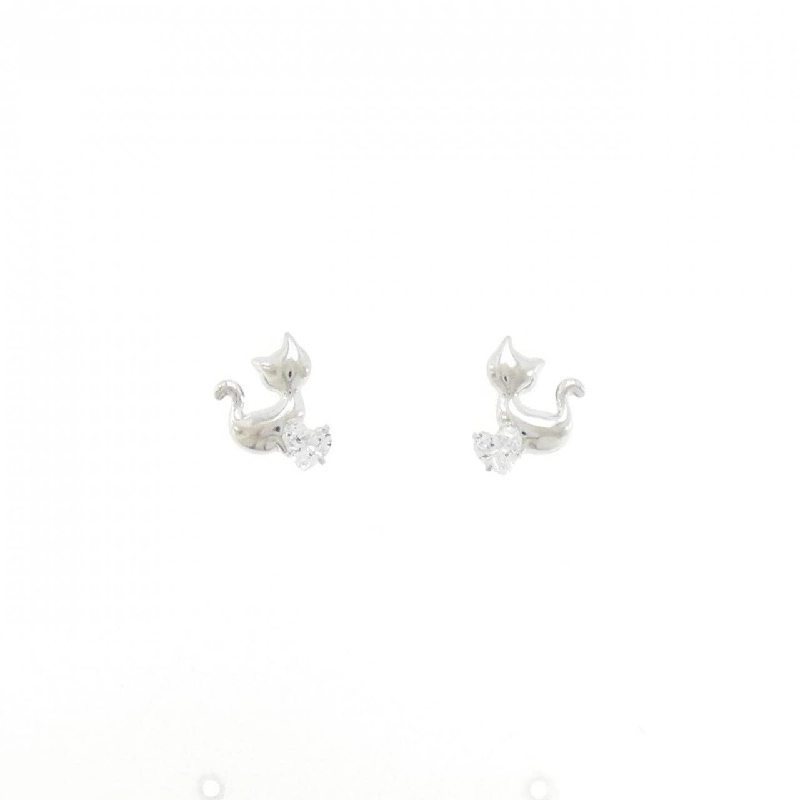 K14WG Mèo×Trái Tim Bông Tai - Hàng hiệu Chính hãng 867997