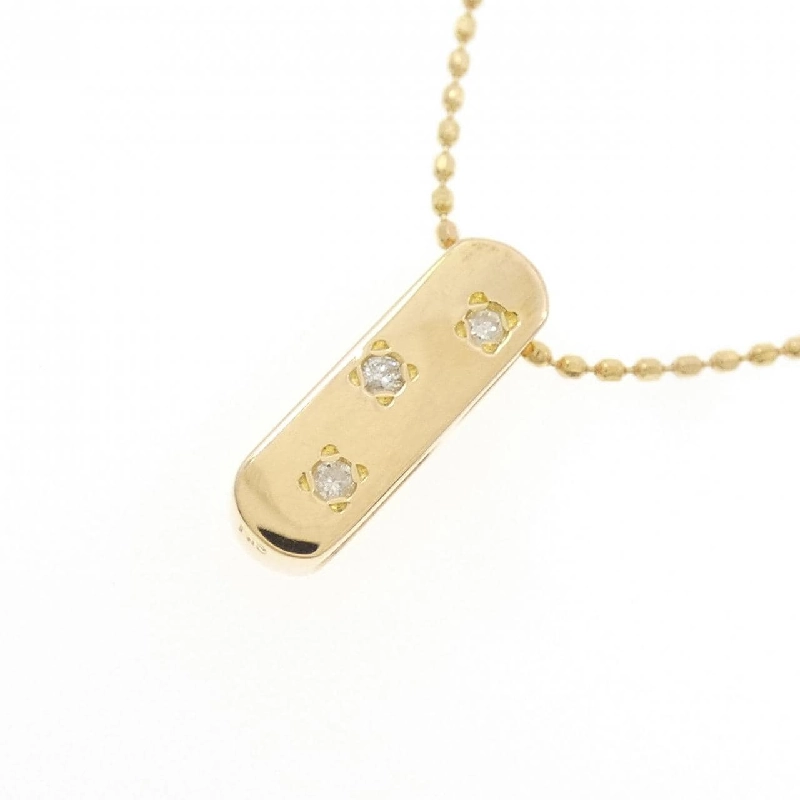 K18YG Dây chuyền kim cương - Hàng hiệu Authentic 858426