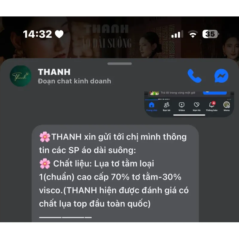 Áo dài tơ tằm 1021022