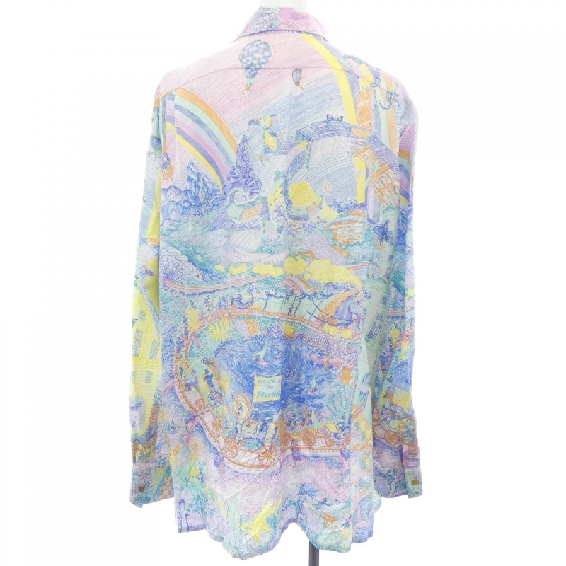 Áo sơ mi HERMES LES FOLIES DU FAUBOURG - Hàng hiệu Chính hãng 883153