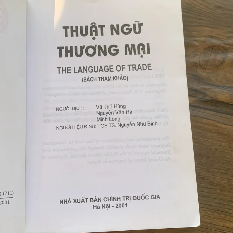 Thuật ngữ thương mại, Michael B. Smith và Merritt R.Blakeslee. 713175