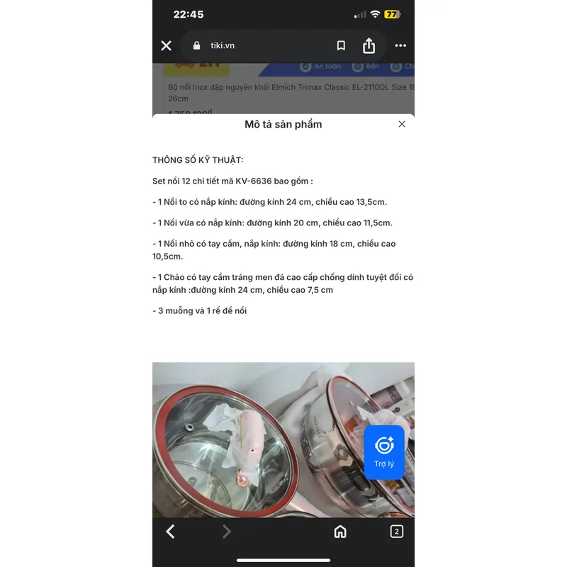 THANH LÝ THÙNG đầy đủ nồi và dụng cụ như hình ( có cái nồi có tay cầm là sử dụng một lần) 606496