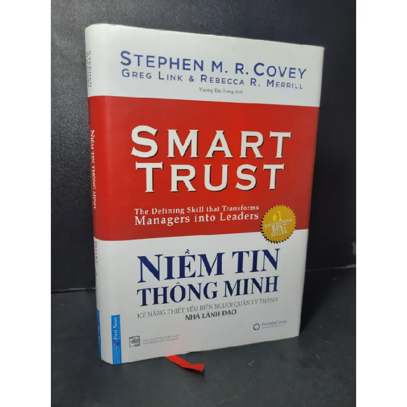 [Phiên Chợ Sách Cũ] Niềm tin thông minh (bìa cứng) 2020 - Stephen M.R. Covey 0506 466862