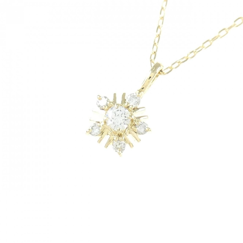 Dây chuyền kim cương K18YG 0.2CT - Hàng hiệu Chính hãng 861982