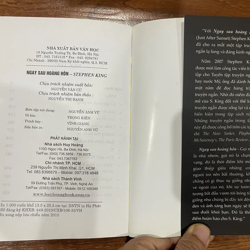 NGAY SAU HOÀNG HÔN - STEPHEN KING (7) 593674