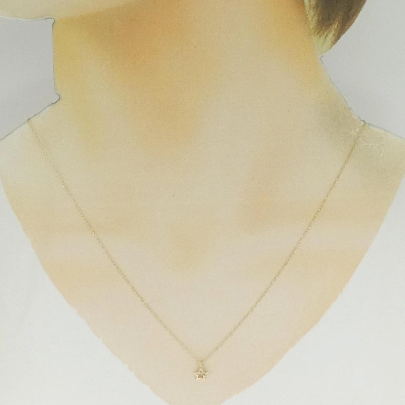 K10YG Ngôi sao Kim cương Dây chuyền - Hàng hiệu Chính hãng 861295