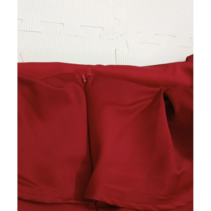 Váy trễ vai - đỏ sẫm 305667