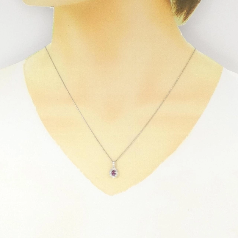 Dây chuyền Ruby 0.35CT - Hàng hiệu Chính hãng 863613