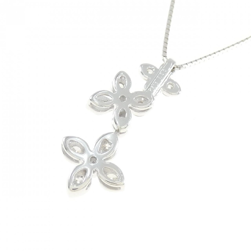 K18WG Hoa Hồng Kim Cương Dây Chuyền 1.00CT - Hàng hiệu Chính hãng 861510