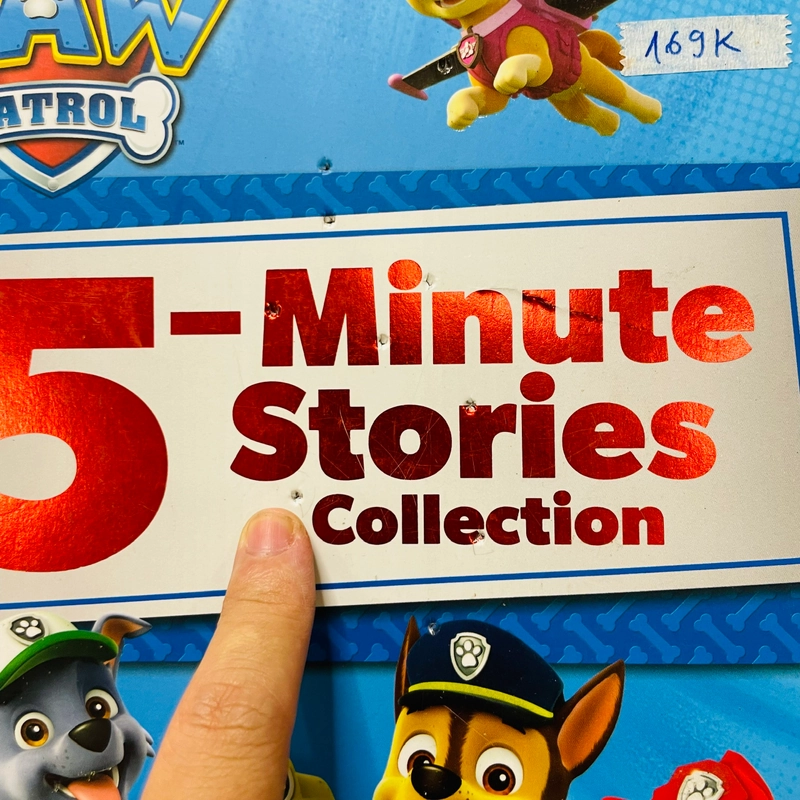 PAW PATROL  5 Minute Stories nickelodeon Collection book 205943