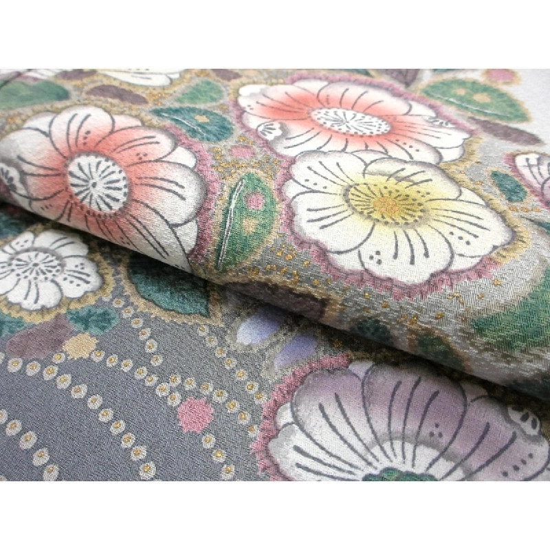 Kimono thăm viếng chế tác vàng Yūzen - Hàng hiệu Authentic 877425