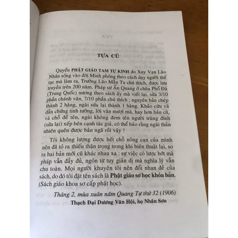 Phật Giáo Tam Tự Kinh 1028078