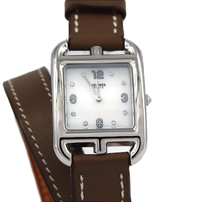 Hermès Cape Cod Double Tour 8P CC1.210 SS Quartz - Hàng hiệu Authentic 881312