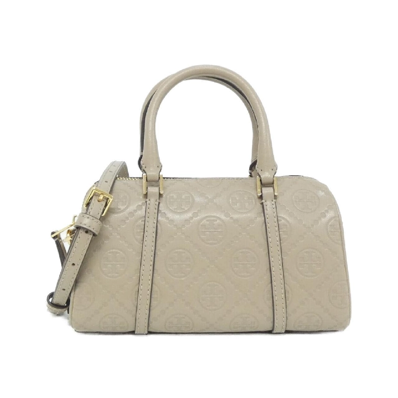 Tory Burch T Monogram Da Mini Barrel Bag 164873 Túi Boston - Hàng hiệu Chính hãng 803758