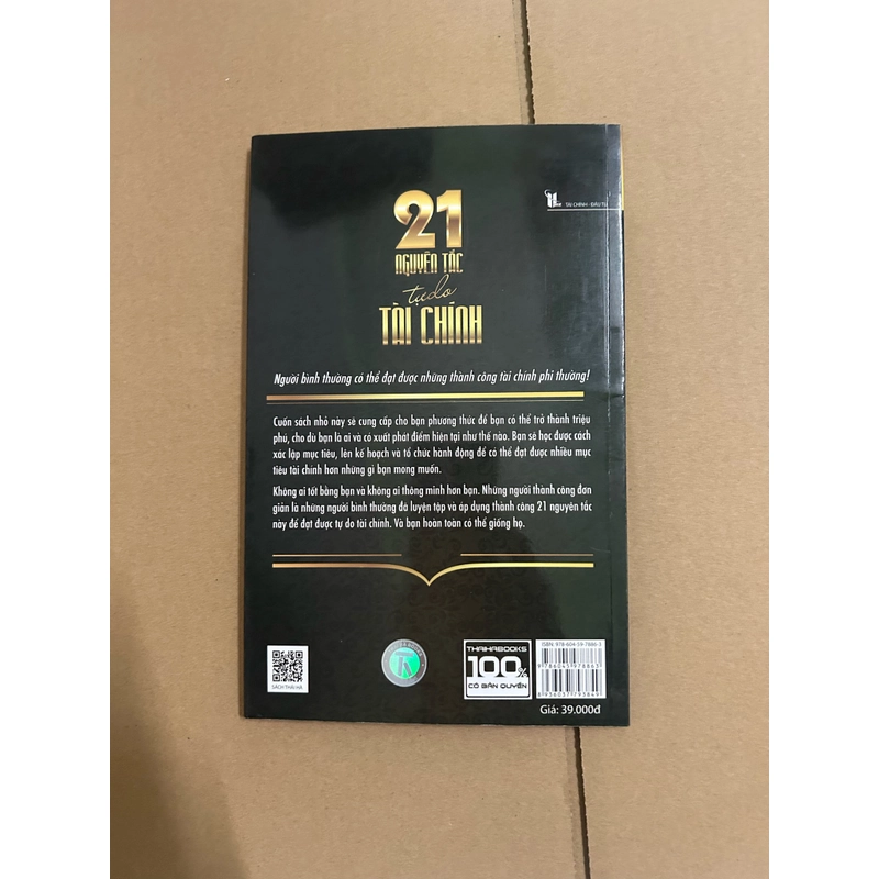 21 nguyên tắc tự do tài chính 531495