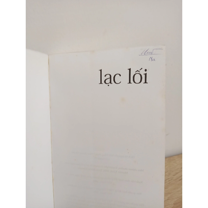 Lạc Lối (Tái Bản 2009) - Laura D. New 90% HCM.ASB1310 912227
