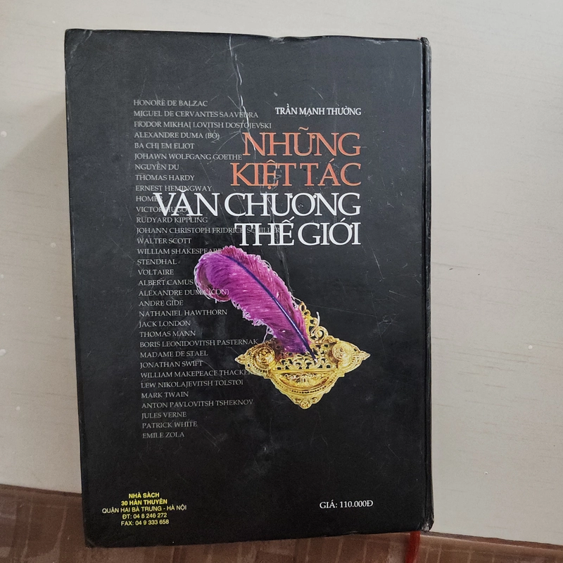 Sách Những kiệt tác văn chương thế giới của Trần Mạnh Thường 542973