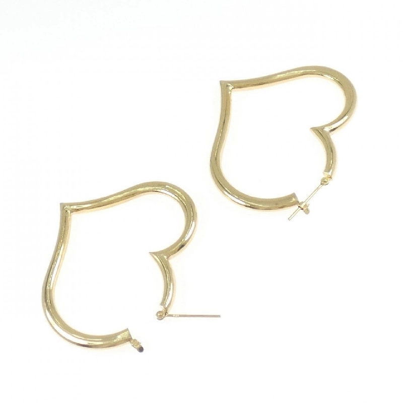 K18YG Khuyên tai hình trái tim - Hàng hiệu Chính hãng 871684