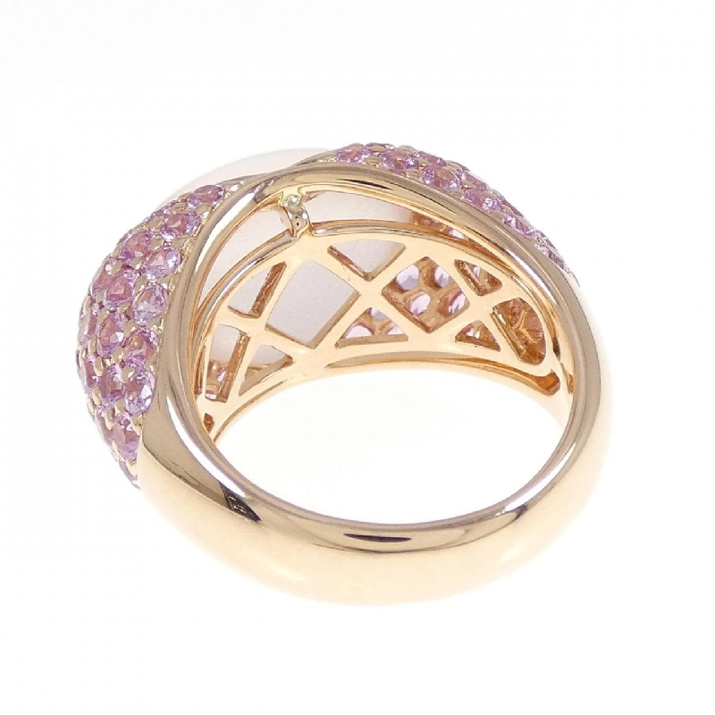 Nhẫn thạch anh hồng 750PG 9.28CT 671582