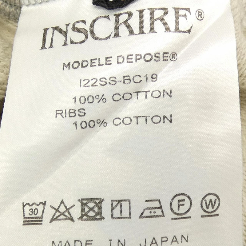 【Mã giảm giá】Ansucre INSCRIRE Áo sweatshirt 640829