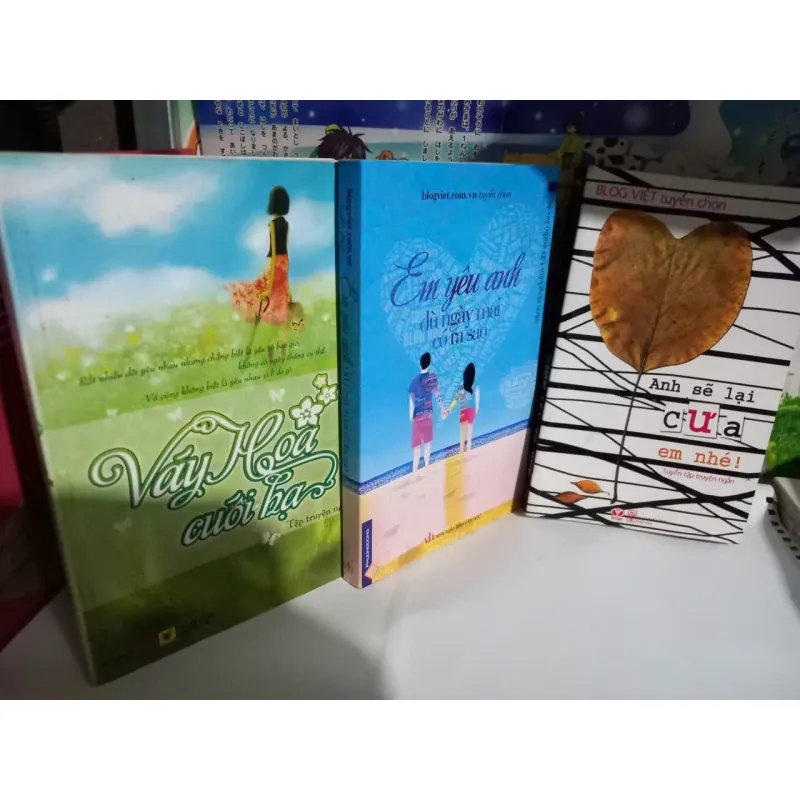 em yêu anh dù ngày mai có ra sao combo 3 cuốn truyện ngắn 595573