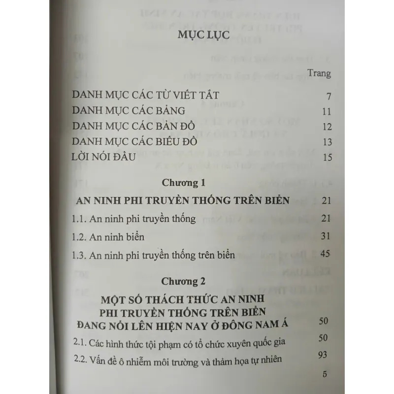 HỢP TÁC AN NINH PHI TRUYỀN THỐNG TRÊN BIỂN Ở ĐÔNG NAM Á - TS. VÕ XUÂN VINH 702840