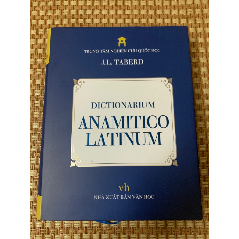 Dictionarium ANAMITICO LATINUM - J.L. Taberd (Sách mới nguyên seal 100%,NXB Văn Học 2018) STB2905 - Từ Điển 155067