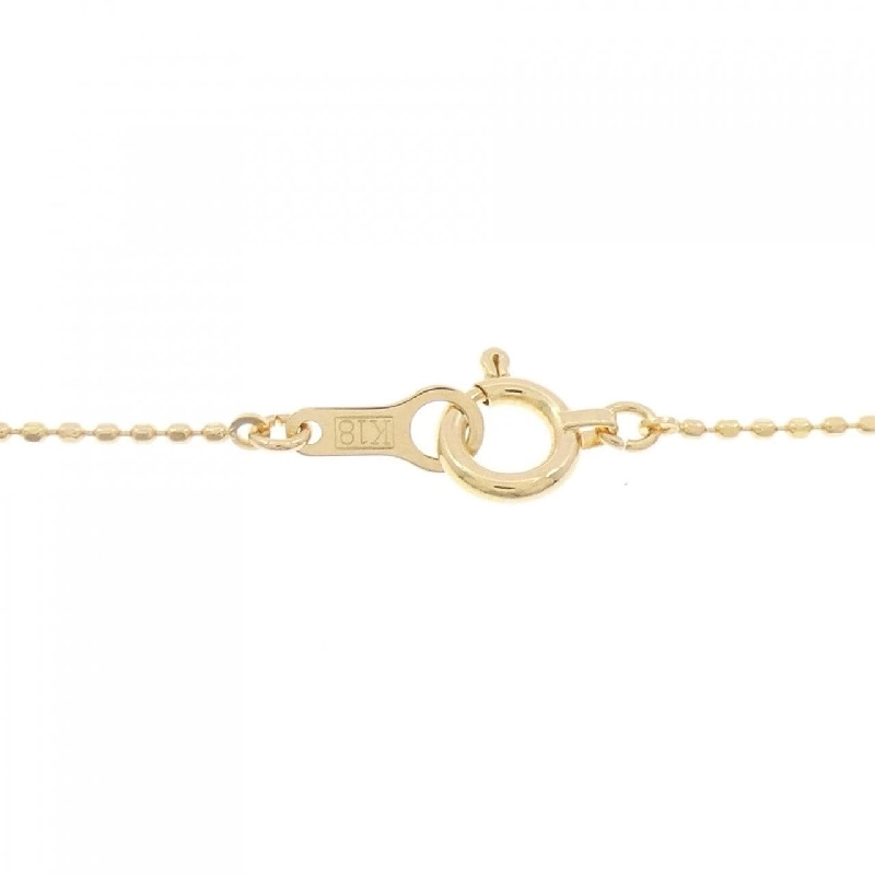 K18YG Dây chuyền kim cương 0.13CT - Hàng hiệu Authentic 862300