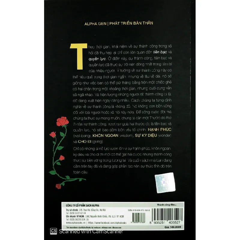 Thành Công Đâu Chỉ Tiền Quyền - Arianna Huffington 692193