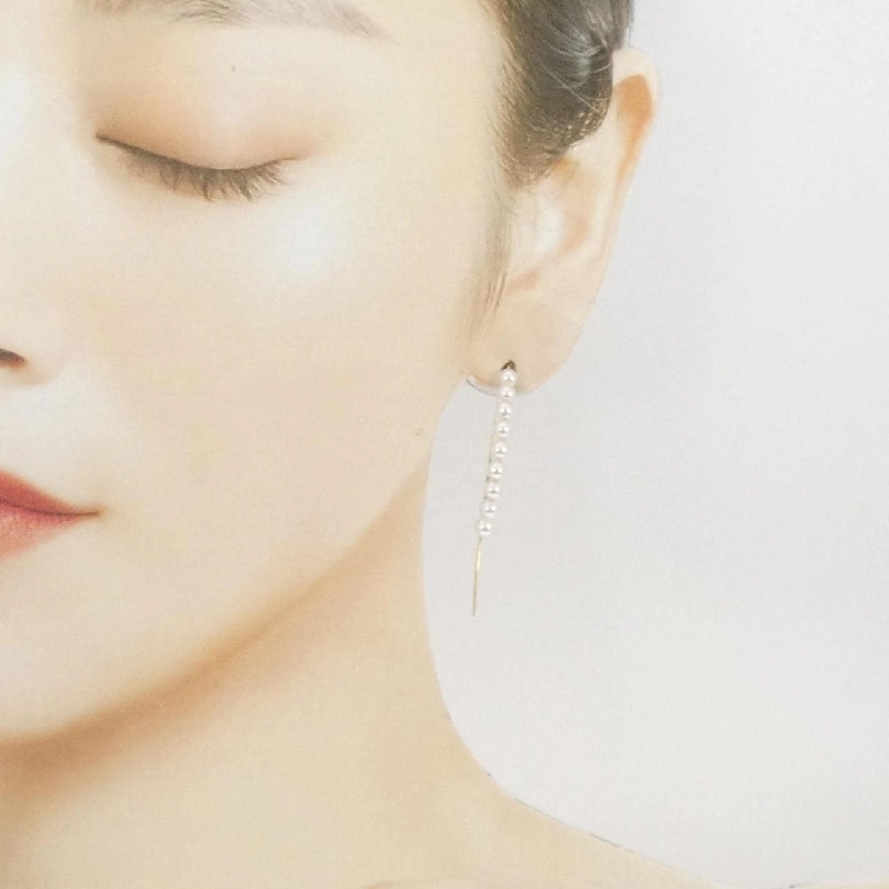 K18YG Bông tai Akoya Pearl - Hàng hiệu Chính hãng 866038