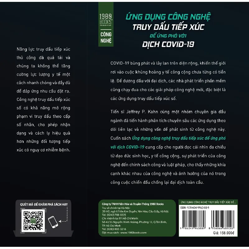 Ứng Dụng Công Nghệ Truy Dấu Tiếp Xúc Để Ứng Phó Với Covid-19 - Jeffrey P. Kahn 691503