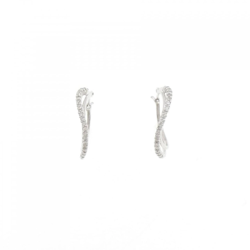 K18WG Bông tai kim cương - Hàng hiệu Authentic 865519