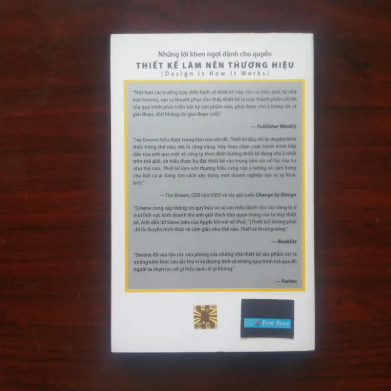 [Sách Marketing] Thiết Kế Làm Nên Thương Hiệu (Jay Greene) 1006106