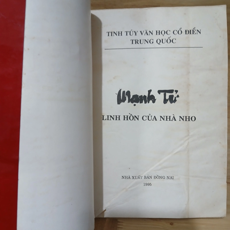 Mạnh Tử - Linh Hồn Của Nhà Nho (Phùng Quý Sơn dịch) 523499