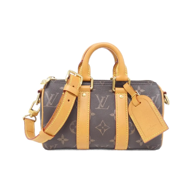 Túi xách Boston Louis Vuitton Monogram Da Keepall Bandoulière 25cm M14026 - Hàng hiệu Chính hãng 770496