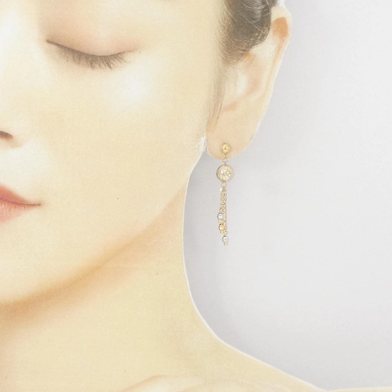 Bông tai 750YG/750WG - Hàng hiệu Authentic 871251