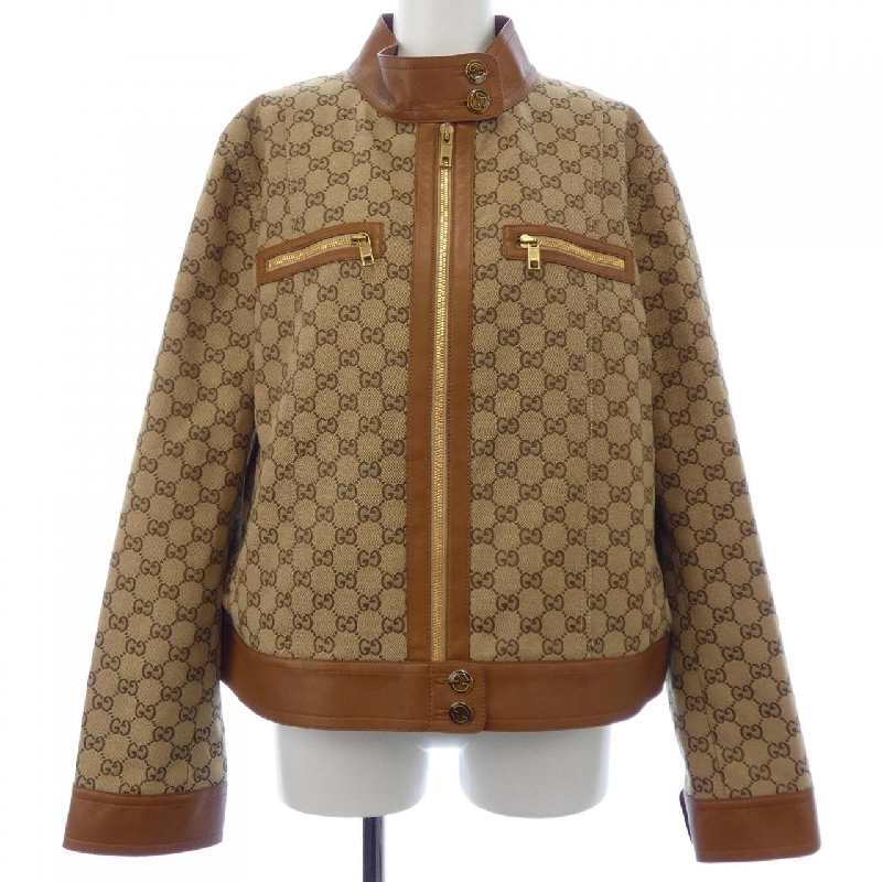 Jacket da trim GG canvas GUCCI 681034 Z8AV6 632289