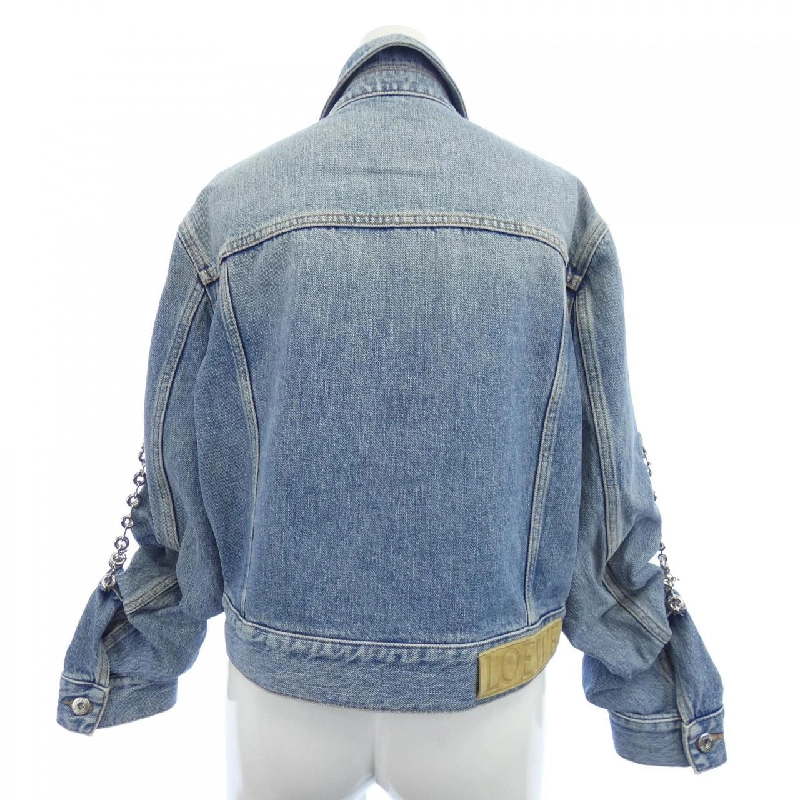 【Mã giảm giá】Áo khoác denim LOEWE 634719