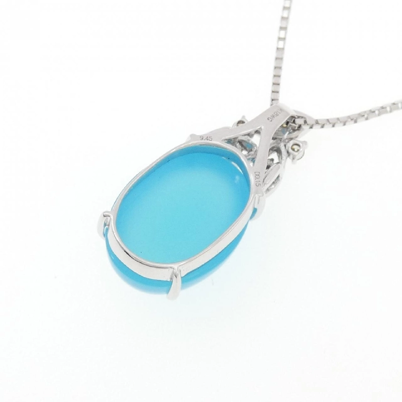 K18WG Ngọc Bích Dây Chuyền 9.45CT - Hàng hiệu Chính hãng 858362