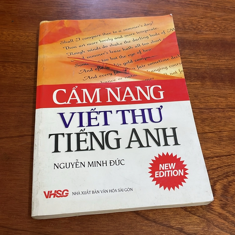 II Sách Học Tiếng Anh: Cẩm Nang Viết Thư Tiếng Anh - Nguyễn Minh Đức - 2010 505823